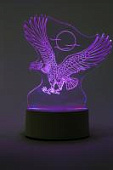 3D ночник Орёл 3 цвета 3D ночник Орёл 3 цвета