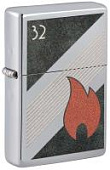 Зажигалка ZIPPO Vintage с покрытием High Polish Chrome, латунь/сталь, серебристая, 38x13x57 мм Зажигалка ZIPPO Vintage с покрытием High Polish Chrome, латунь/сталь, серебристая, 38x13x57 мм