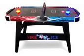 Игровой стол - аэрохоккей "Fire & Ice" 4ф Игровой стол - аэрохоккей "Fire & Ice" 4ф