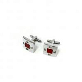 Запонки Cufflinks Inc.Красный квадрат, CF29 Запонки Cufflinks Inc.Красный квадрат, CF29