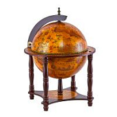 Глобус-бар настольный/напольный, сфера 33 см арт.JG-33006-R Глобус-бар настольный/напольный, сфера 33 см арт.JG-33006-R