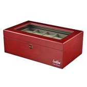 Шкатулка Luxewood для хранения 10-ти часов арт.LW801-10-2 , вишня Шкатулка Luxewood для хранения 10-ти часов арт.LW801-10-2 , вишня