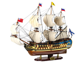 Модель Линкор Полтава 1783г., 85см Модель Линкор Полтава 1783г., 85см