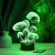 3D ночник Волшебные грибы