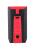 Зажигалка сигарная Colibri Slide (двойное пламя), черно-красная, LI850T14