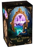 Карты Таро The World of Visions Tarot 12cm, Taroteca / Мир Видений 12 см черный срез Карты Таро The World of Visions Tarot 12cm, Taroteca / Мир Видений 12 см черный срез