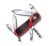 Нож перочинный VICTORINOX Evolution S101, 85 мм, 13 функций, с фиксатором лезвия, красный с чёрным Нож перочинный VICTORINOX Evolution S101, 85 мм, 13 функций, с фиксатором лезвия, красный с чёрным