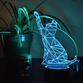 3D ночник Кошка 3D ночник Кошка
