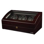 Шкатулка Luxewood для подзавода 6-ти и хранения 7-ми часов LW038-51-F-5, венге Шкатулка Luxewood для подзавода 6-ти и хранения 7-ми часов LW038-51-F-5, венге