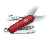 Нож-брелок VICTORINOX Signature Lite, 58 мм, 7 функций, красный Нож-брелок VICTORINOX Signature Lite, 58 мм, 7 функций, красный