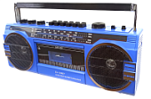 Ретро-магнитофон EL-149BT "Ghettoblaster", синий Ретро-магнитофон EL-149BT "Ghettoblaster", синий
