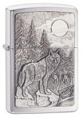 Зажигалка ZIPPO Classic с покрытием Brushed Chrome, латунь/сталь, серебристая, матовая, 38x13x57 мм Зажигалка ZIPPO Classic с покрытием Brushed Chrome, латунь/сталь, серебристая, матовая, 38x13x57 мм