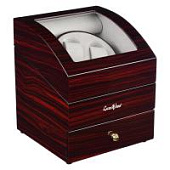 Шкатулка LuxeWood для подзавода 2-х часов арт.LW721-5, венге Шкатулка LuxeWood для подзавода 2-х часов арт.LW721-5, венге