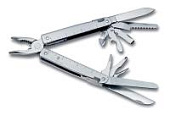 Мультитул VICTORINOX SwissTool, 115 мм, 28 функций, в кожаном чехле Мультитул VICTORINOX SwissTool, 115 мм, 28 функций, в кожаном чехле