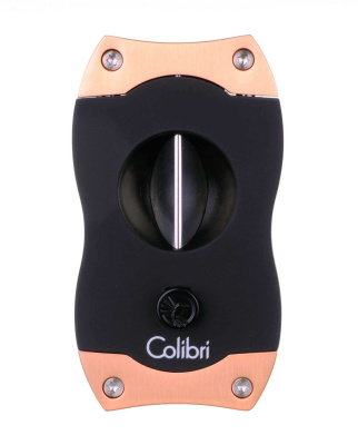 Гильотина Colibri V-cut, черная-розовое золото, CU300T6