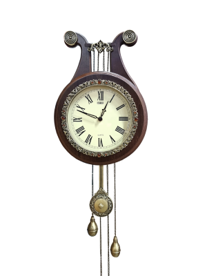 Часы настенные с маятником "Лира"