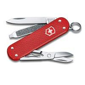 Нож-брелок VICTORINOX Classic SD Alox Colors "Sweet Berry", 58 мм, 5 функций, красный Нож-брелок VICTORINOX Classic SD Alox Colors "Sweet Berry", 58 мм, 5 функций, красный
