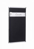 Зажигалка Caseti, турбо, тонкая, черная, CA418-2 Зажигалка Caseti, турбо, тонкая, черная, CA418-2
