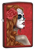 Зажигалка ZIPPO Classic с покрытием Candy Apple Red™, латунь/сталь, красная, глянцевая, 38x13x57 мм Зажигалка ZIPPO Classic с покрытием Candy Apple Red™, латунь/сталь, красная, глянцевая, 38x13x57 мм