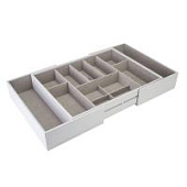 Лоток LC Designs для хранения украшений арт.73516, белый Лоток LC Designs для хранения украшений арт.73516, белый