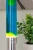 Лава лампа Amperia Slim Желтая/Синяя (39 см) Chrome