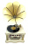 Колонка-граммофон с металлической трубой, Радио/BT/USB/AUX, белый, Фонограф 1901