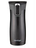Термокружка Contigo West Loop 2.0, черная матовая, 0,47 л, 2034153 Термокружка Contigo West Loop 2.0, черная матовая, 0,47 л, 2034153