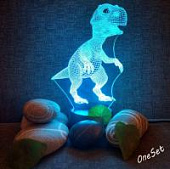 3D ночник Тираннозавр Рекс 3D ночник Тираннозавр Рекс