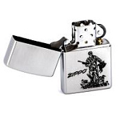 Зажигалка ZIPPO Duck Hunting, с покрытием Satin Chrome™, латунь/сталь, серебристая, 38x13x57 мм Зажигалка ZIPPO Duck Hunting, с покрытием Satin Chrome™, латунь/сталь, серебристая, 38x13x57 мм