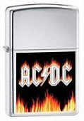 Зажигалка Zippo ACDC Flames Зажигалка Zippo ACDC Flames