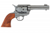 Макет. Револьвер Кольт CAL.45 PEACEMAKER 4,75" ("Миротворец") (США, 1873 г.), сталь Макет. Револьвер Кольт CAL.45 PEACEMAKER 4,75" ("Миротворец") (США, 1873 г.), сталь