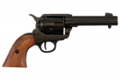 Макет. Револьвер Кольт CAL.45 PEACEMAKER 4,75" ("Миротворец") (США, 1873 г.), черный Макет. Револьвер Кольт CAL.45 PEACEMAKER 4,75" ("Миротворец") (США, 1873 г.), черный