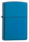 Зажигалка ZIPPO Classic с покрытием Sapphire™, латунь/сталь, синяя, глянцевая, 38x13x57 мм Зажигалка ZIPPO Classic с покрытием Sapphire™, латунь/сталь, синяя, глянцевая, 38x13x57 мм