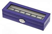 Шкатулка Davidts для хранения колец и запонок арт.367733-30, фиолетовая