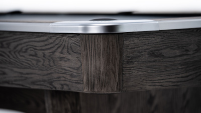 Бильярдный стол для пула "Rasson Challenger Plus" 9 ф (серый, массив дуба, плита 28 мм)