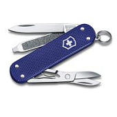 Нож-брелок VICTORINOX Classic SD Alox Colors "Night Dive", 58 мм, 5 функций, фиолетовый Нож-брелок VICTORINOX Classic SD Alox Colors "Night Dive", 58 мм, 5 функций, фиолетовый