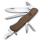 Нож перочинный VICTORINOX Forester, 111 мм, 10 функций, с фиксатором лезвия, деревянная рукоять Нож перочинный VICTORINOX Forester, 111 мм, 10 функций, с фиксатором лезвия, деревянная рукоять