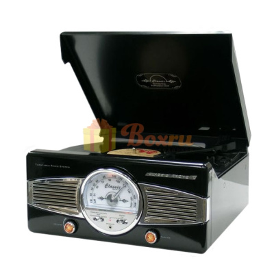 Ретро-проигрыватель Playbox San Remo PB-101, черный Ретро-проигрыватель Playbox San Remo PB-101, черный