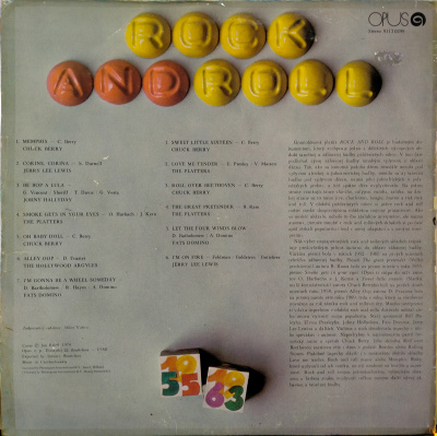 Виниловая пластинка Rock And Roll, Рок-н-ролл; 1955 - 1963, бу