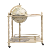 Глобус-бар напольный со столиком "Земля обетованная", d=33 см