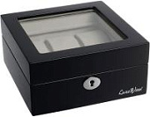 Шкатулка LuxeWood для хранения 6-ти часов арт.LW841-6-1, черная Шкатулка LuxeWood для хранения 6-ти часов арт.LW841-6-1, черная