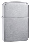 Зажигалка ZIPPO 1941 Replica™ с покрытием Brushed Chrome, латунь/сталь, серебристая, 38x13x56 мм Зажигалка ZIPPO 1941 Replica™ с покрытием Brushed Chrome, латунь/сталь, серебристая, 38x13x56 мм