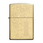 Зажигалка ZIPPO Venetian® с покрытием High Polish Brass, латунь/сталь, золотистая, 38x13x57 мм Зажигалка ZIPPO Venetian® с покрытием High Polish Brass, латунь/сталь, золотистая, 38x13x57 мм