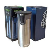 Термокружка Contigo West Loop 2.0 стальная 0,47л. с коробкой Термокружка Contigo West Loop 2.0 стальная 0,47л. с коробкой