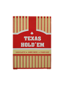Игральные карты TEXAS HOLD EM 100% пластик, красная, арт. Th.red Игральные карты TEXAS HOLD EM 100% пластик, красная, арт. Th.red