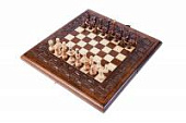 Шахматы + нарды резные "Армянский Орнамент" 30, Haleyan