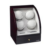 Шкатулка Luxewood для подзавода 4-х и хранения 2-х часов LW324-5G-D, венге Шкатулка Luxewood для подзавода 4-х и хранения 2-х часов LW324-5G-D, венге