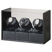 Модуль LuxeWood для подзавода 3-х часов арт. LW203, черный карбон Модуль LuxeWood для подзавода 3-х часов арт. LW203, черный карбон