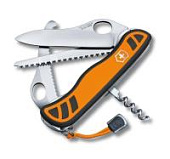 Нож перочинный VICTORINOX Hunter XT, 111 мм, 6 функций, с фиксатором лезвия, оранжевый с чёрным Нож перочинный VICTORINOX Hunter XT, 111 мм, 6 функций, с фиксатором лезвия, оранжевый с чёрным