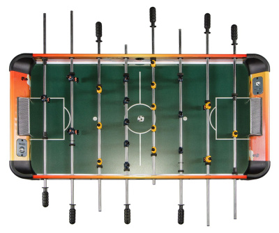 Настольный футбол (кикер) «Amsterdam» (120х61х84, оранжево-черный)